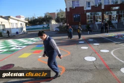 افتتاحیه حیاط پویا برای نخستین بار در استان گلستان در پردیس امام خمینی (ره) گرگان اجرا شد. 2