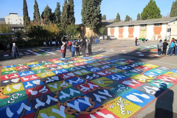 افتتاحیه حیاط پویا برای نخستین بار در استان گلستان در پردیس امام خمینی (ره) گرگان اجرا شد. 2