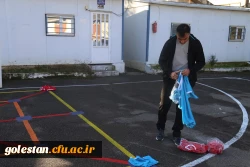 افتتاحیه حیاط پویا برای نخستین بار در استان گلستان در پردیس امام خمینی (ره) گرگان اجرا شد. 2