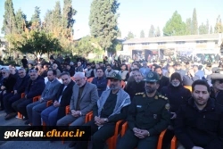 تشییع شهید گمنام بر روی دستان دانشجو معلمان پردیس امام خمینی (ره) گرگان. 2