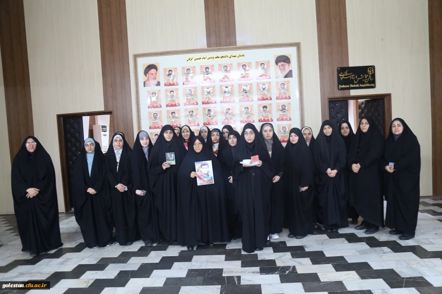 اعزام دانشجو معلمان پردیس امام خمینی (ره) گرگان به اردوی راهیان مقاومت در کرمان. 2