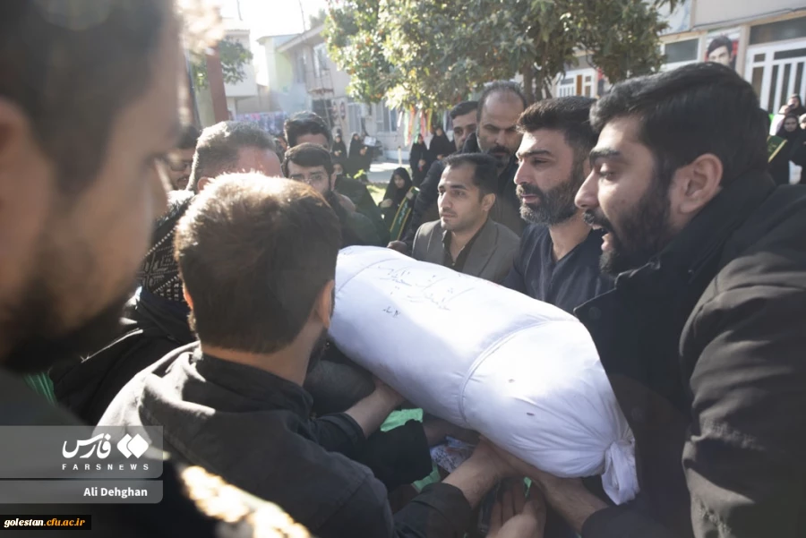 تشییع شهید گمنام