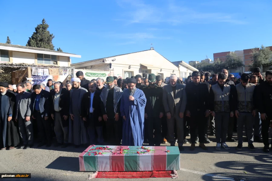 تشییع شهید گمنام