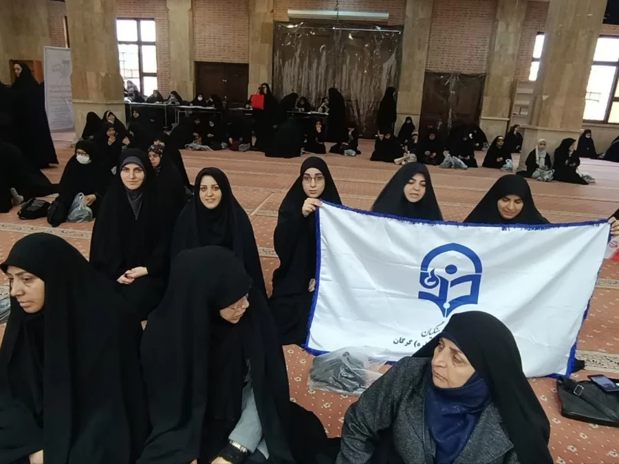 شرکت همکاران و دانشجومعلمان دانشگاه فرهنگیان استان گلستان در مراسم گرامیداشت حماسه 9 دی 6