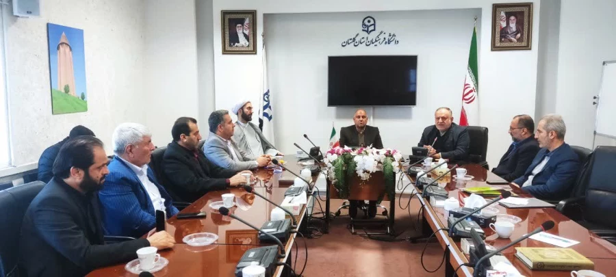 آیین معارفه معاونت هماهنگی دانشگاه فرهنگیان استان گلستان برگزار شد. 11