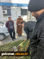 به مناسبت گرامی داشت هفته منابع طبیعی و روز درختکاری ، مراسم کاشت نهال در محوطه پردیس آیت الله خامنه ای گرگان برگزار شد  9