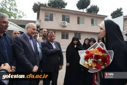 بازدید رئیس مجلس شورای اسلامی از خوابگاه دانشگاه فرهنگیان گلستان 9