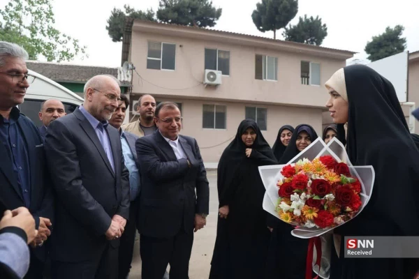 بازدید رئیس مجلس شورای اسلامی از خوابگاه دانشگاه فرهنگیان گلستان 9