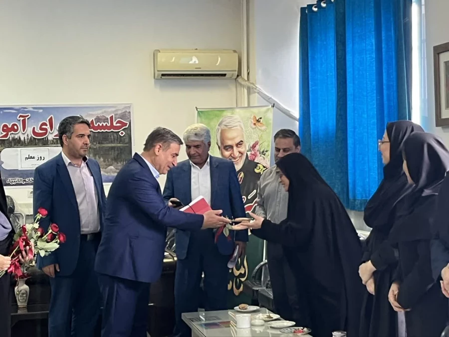 بازدید مدیر امور مدارس وابسته و کارورزی دانشگاه فرهنگیان از مدارس وابسته آموزشی استان گلستان 3