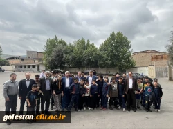 بازدید مدیر امور مدارس وابسته و کارورزی دانشگاه فرهنگیان از مدارس وابسته آموزشی استان گلستان 5