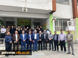 بازدید مدیر امور مدارس وابسته و کارورزی دانشگاه فرهنگیان از مدارس وابسته آموزشی استان گلستان 6