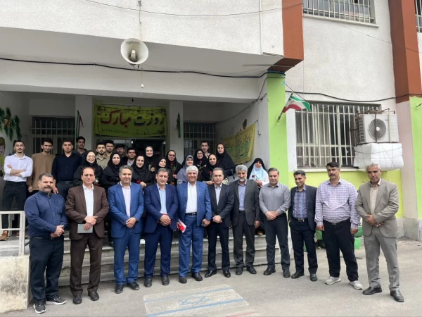 بازدید مدیر امور مدارس وابسته و کارورزی دانشگاه فرهنگیان از مدارس وابسته آموزشی استان گلستان 6