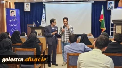 کارگاه رویکردهای نوین در آموزش و یادگیری توسط دکتر ابوالفضل بختیاری در پردیس آیت الله خامنه ای برگزار شد. 9