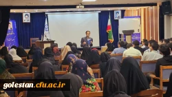 کارگاه رویکردهای نوین در آموزش و یادگیری توسط دکتر ابوالفضل بختیاری در پردیس آیت الله خامنه ای برگزار شد. 8