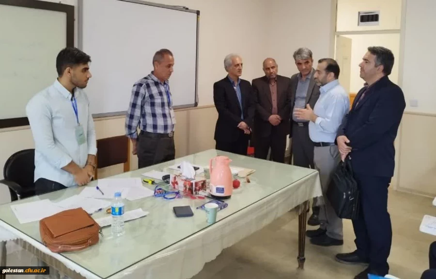 بازدید مدیر کل سیاسی، انتخابات و تقسیمات کشوری استانداری گلستان از کانون های ارزیابی داوطلبان ورود به دانشگاه فرهنگیان 4
