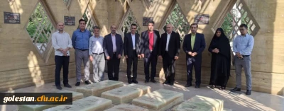 سرپرست جدید دانشگاه فرهنگیان استان گلستان در اولین ساعات کاری خود با حضور در تپه نورالشهدا گرگان ضمن تجدید میثاق با شهدا فعالیت اداری وکاری خود را آغاز کرد.