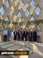 سرپرست جدید دانشگاه فرهنگیان استان گلستان در اولین ساعات کاری خود با حضور در تپه نورالشهدا گرگان ضمن تجدید میثاق با شهدا فعالیت اداری وکاری خود را آغاز کرد. 5