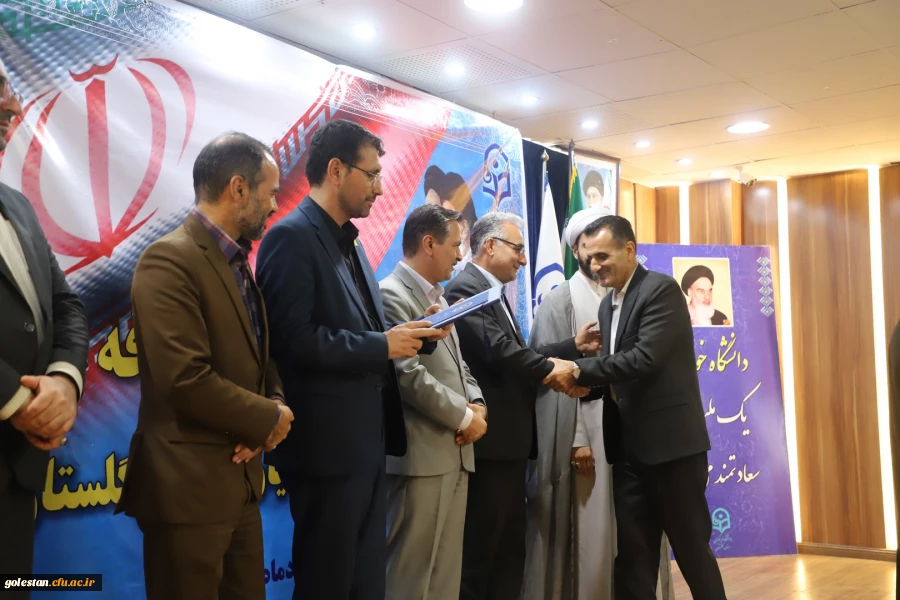 با حکم دکتر برزویی رئیس دانشگاه فرهنگیان، دکتر حسین تربتی نژاد به عنوان سرپرست مدیریت امورپردیس های استان گلستان معرفی شد. 18