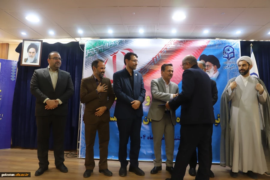 با حکم دکتر برزویی رئیس دانشگاه فرهنگیان، دکتر حسین تربتی نژاد به عنوان سرپرست مدیریت امورپردیس های استان گلستان معرفی شد. 22