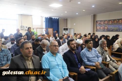 با حکم دکتر برزویی رئیس دانشگاه فرهنگیان، دکتر حسین تربتی نژاد به عنوان سرپرست مدیریت امورپردیس های استان گلستان معرفی شد. 17