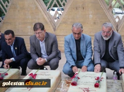 تجدید میثاق سرپرست دانشگاه فرهنگیان استان گلستان همراه با مدیران و رؤسای آموزش و پرورش استان با آرمان شهدا 4