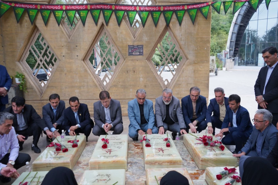 تجدید میثاق سرپرست دانشگاه فرهنگیان استان گلستان همراه با مدیران و رؤسای آموزش و پرورش استان با آرمان شهدا 5