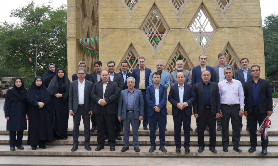 تجدید میثاق سرپرست دانشگاه فرهنگیان استان گلستان همراه با مدیران و رؤسای آموزش و پرورش استان با آرمان شهدا 6