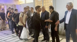 اعزام دانشجویان به پیاده روی اربعین