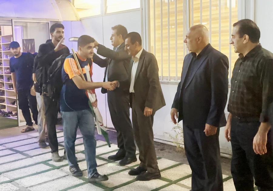 اعزام دانشجویان به پیاده روی اربعین