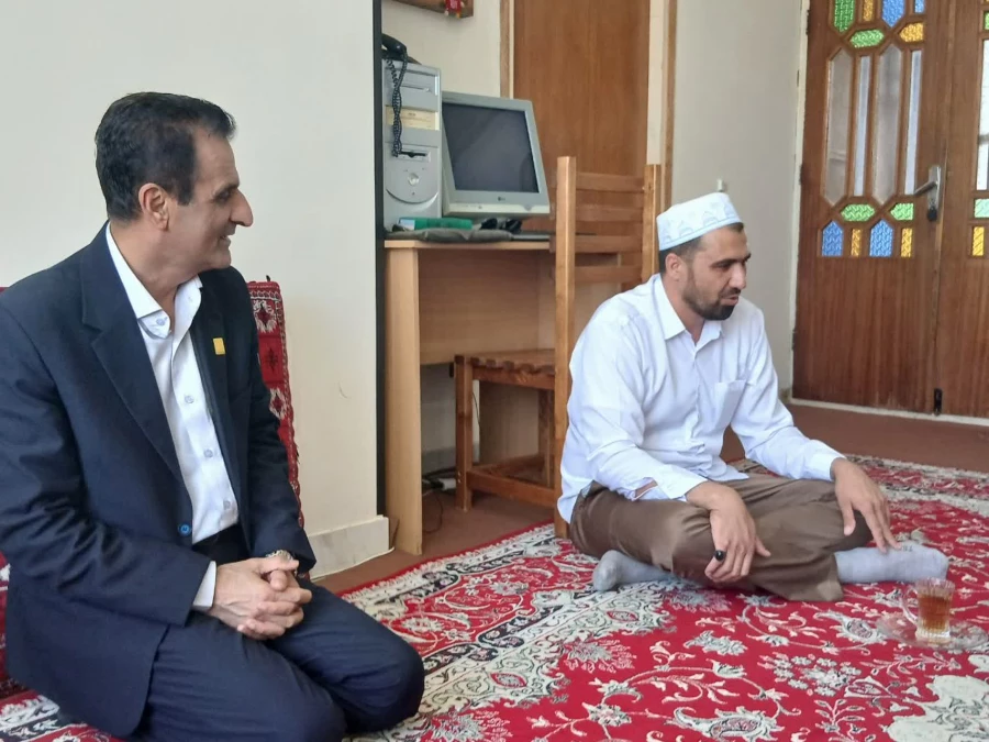 دیدار سرپرست دانشگاه با خانواده شهید اهل سنت 3