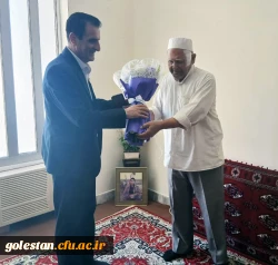 دیدار سرپرست دانشگاه با خانواده شهید اهل سنت 4