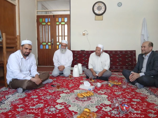 دیدار سرپرست دانشگاه با خانواده شهید اهل سنت 5