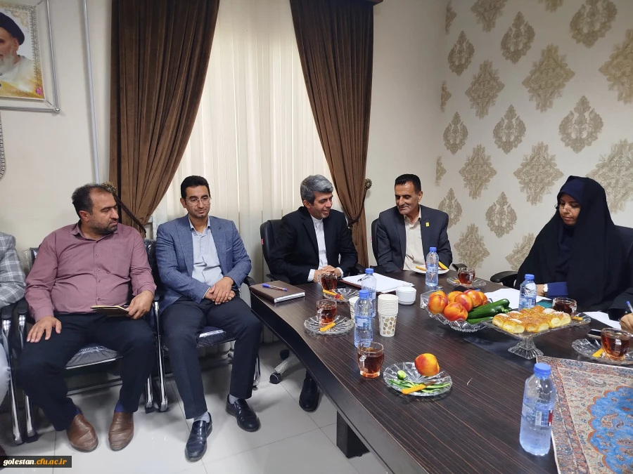 جلسه کمیسیون دانشجویی شهرستان گنبد کاووس به میزبانی دانشگاه فرهنگیان برگزار شد  2