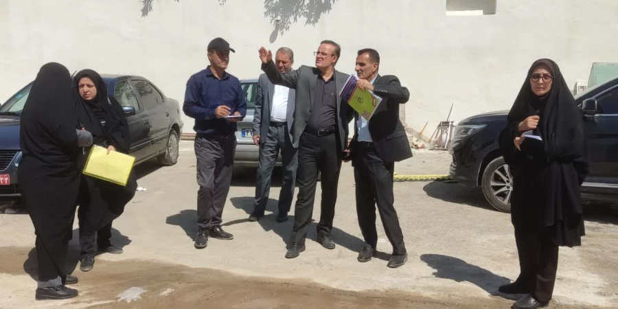 بازدید مدیرکل حقوقی، املاک و رسیدگی به شکایات دانشگاه فرهنگیان از خوابگاه استیجاری پردیس امام خمینی ره گرگان 3