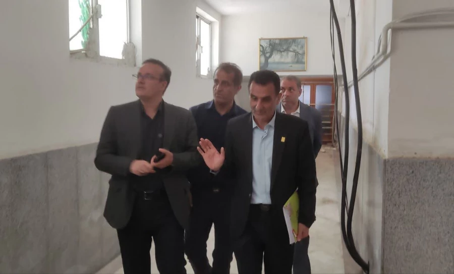 بازدید مدیرکل حقوقی، املاک و رسیدگی به شکایات دانشگاه فرهنگیان از خوابگاه استیجاری پردیس امام خمینی ره گرگان 4
