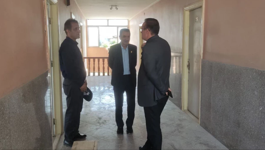 بازدید مدیرکل حقوقی، املاک و رسیدگی به شکایات دانشگاه فرهنگیان از خوابگاه استیجاری پردیس امام خمینی ره گرگان 5