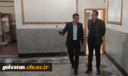 بازدید مدیرکل حقوقی، املاک و رسیدگی به شکایات دانشگاه فرهنگیان از خوابگاه استیجاری پردیس امام خمینی ره گرگان 8