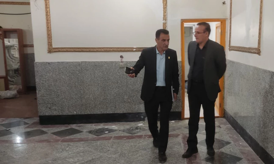 بازدید مدیرکل حقوقی، املاک و رسیدگی به شکایات دانشگاه فرهنگیان از خوابگاه استیجاری پردیس امام خمینی ره گرگان 8