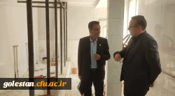بازدید مدیرکل حقوقی، املاک و رسیدگی به شکایات دانشگاه فرهنگیان از خوابگاه استیجاری پردیس امام خمینی ره گرگان 10
