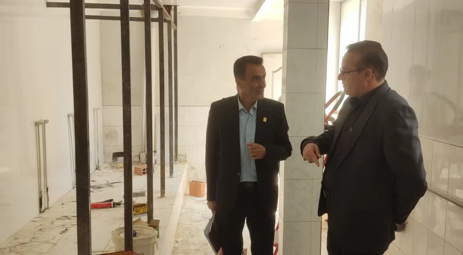 بازدید مدیرکل حقوقی، املاک و رسیدگی به شکایات دانشگاه فرهنگیان از خوابگاه استیجاری پردیس امام خمینی ره گرگان 10