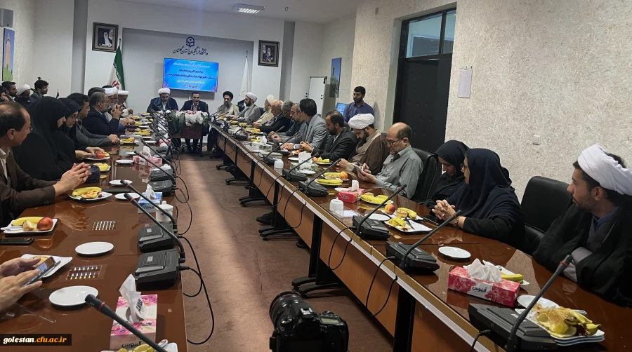 آیین تکریم و معارفه مسئول نهاد نمایندگی مقام معظم رهبری در دانشگاه فرهنگیان استان گلستان برگزار شد 10