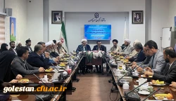 آیین تکریم و معارفه مسئول نهاد نمایندگی مقام معظم رهبری در دانشگاه فرهنگیان استان گلستان برگزار شد 7