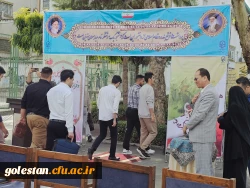 جشن آغازسال تحصیلی جدید دانشجویان پردیس آیت الله خامنه ای برگزار شد 12