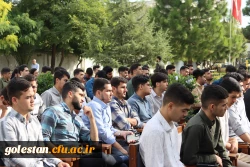 جشن آغازسال تحصیلی جدید دانشجویان پردیس آیت الله خامنه ای برگزار شد 16