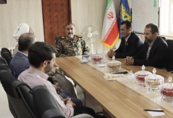 دیدار با سردار ملک شاهکویی فرمانده سپاه نینوا (هفته دفاع مقدس)