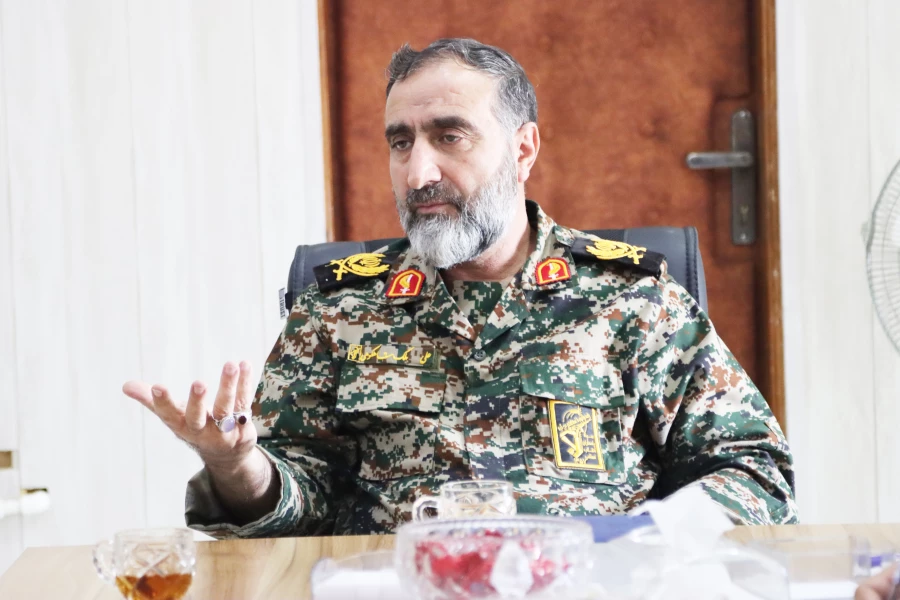 دیدار با سردار ملک شاهکویی فرمانده سپاه نینوا (هفته دفاع مقدس)