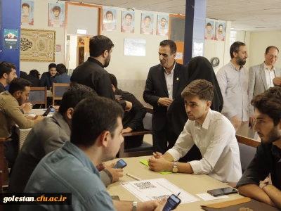 بازدید سرپرست دانشگاه از روند ثبت نام دانشجویان جدیدالورود پردیس آیت الله خامنه ای گرگان