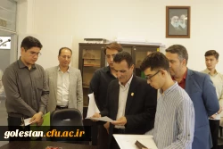 بازدید سرپرست دانشگاه از روند ثبت نام دانشجویان جدیدالورود پردیس آیت الله خامنه ای گرگان 5