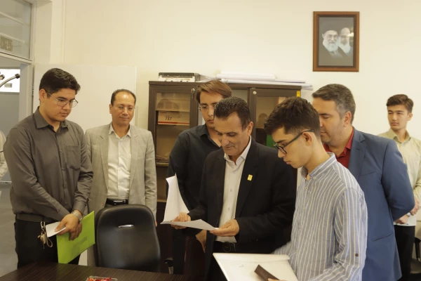 بازدید سرپرست دانشگاه از روند ثبت نام دانشجویان جدیدالورود پردیس آیت الله خامنه ای گرگان 5