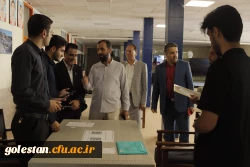 بازدید سرپرست دانشگاه از روند ثبت نام دانشجویان جدیدالورود پردیس آیت الله خامنه ای گرگان 8